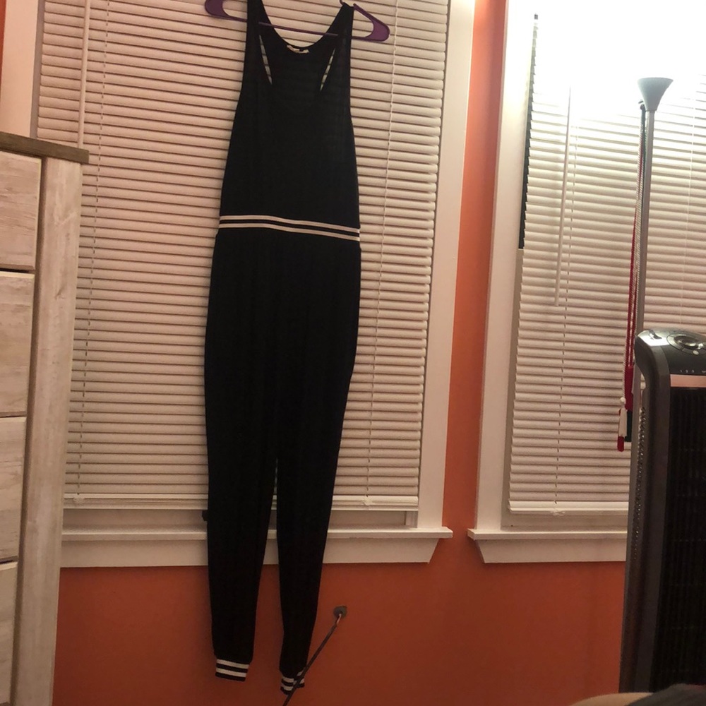 Black and white jumpsuit/romper